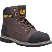  Caterpillar Cat Powerplant S3 Safety Work Boot with Scuff Cap Only Buy Now at Workwear Nation!
