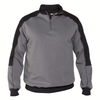 DASSY Basiel 300358 Zweifarbiges Sweatshirt mit 1/4-Reißverschluss, verschiedene Farben, nur jetzt bei Workwear Nation kaufen!