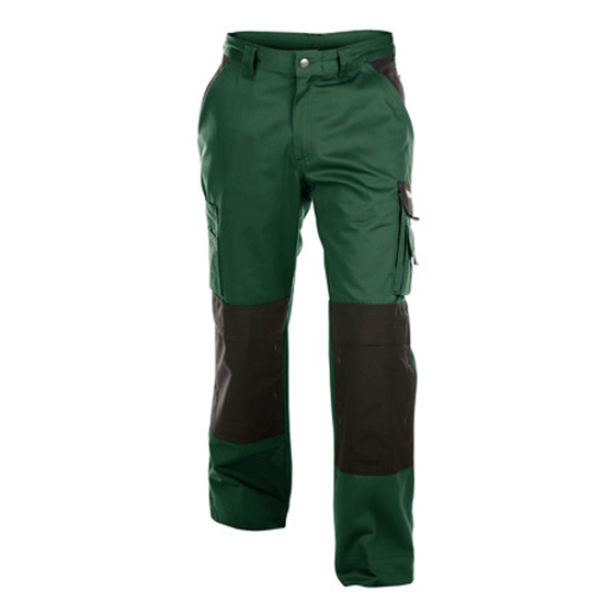 DASSY Boston 200426 Two-Tone Kneepad Trousers Bottle Green Only Buy Now at Workwear Nation!