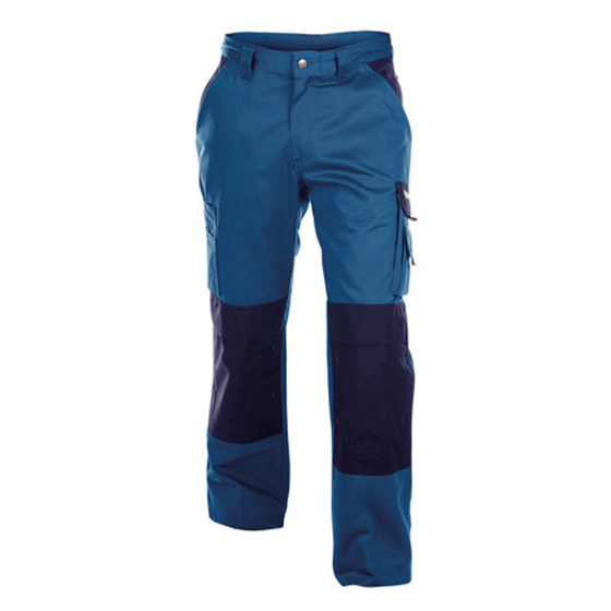 DASSY Boston 200426 Two-Tone Kneepad Trousers Royal Blue Only Buy Now at Workwear Nation!