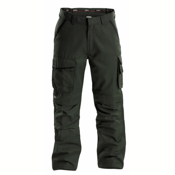 DASSY Connor 200893 Canvas Kneepad Work Trousers Moss Green Only Buy Now at Workwear Nation!