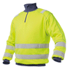 DASSY Denver 300376 Sweat-shirt de travail haute visibilité 1/4 zip Différentes couleurs uniquement Achetez maintenant chez Workwear Nation !