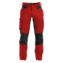  DASSY Helix 200973 Stretch Work Trousers Red Only Buy Now at Workwear Nation!
