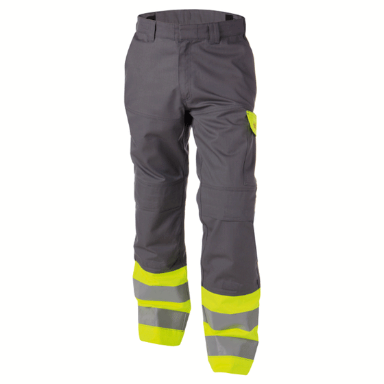 DASSY Lenox 200818 Multinorm Flame Retardant Hi-Vis Kneepad Trousers Only Buy Now at Workwear Nation!