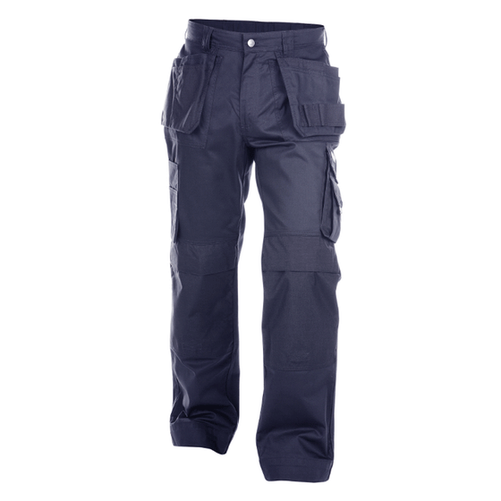 DASSY Oxford 200444 Kneepad Holster Pocket Work Trousers Navy Blue Only Buy Now at Workwear Nation!