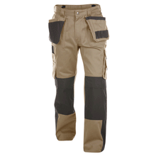  DASSY Seattle 200428 Multi-Pocket Holster Pocket Kneepad Trousers Khaki Only Buy Now at Workwear Nation!