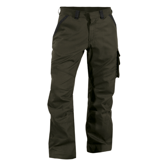 DASSY Stark 200721 Multi Pocket Canvas Work Trousers Olive Green Only Buy Now at Workwear Nation!