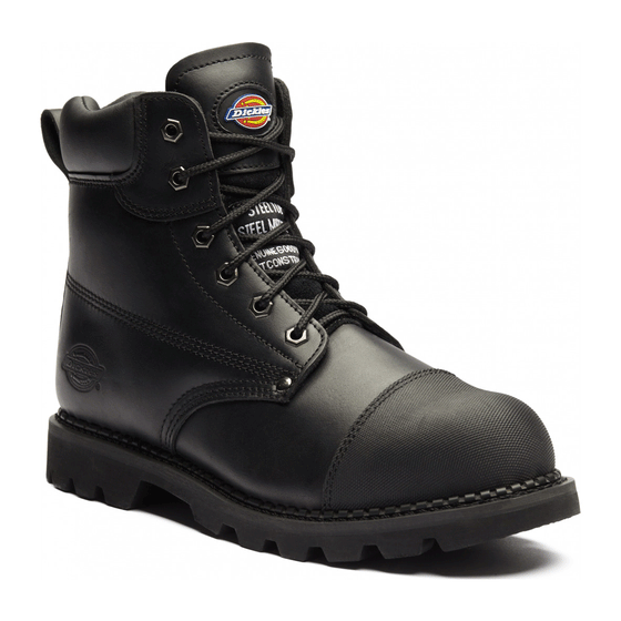Dickies Crawford Leather Steel Toe Safety Work Boot (FD9210) Various Colours Only Buy Now at Workwear Nation!
