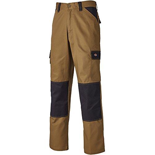 Dickies ED24/7 Everyday Workwear Knee Pad Trouser Khaki/Black Only Buy Now at Workwear Nation!