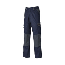  Dickies ED24/7 Everyday Workwear Knee Pad Trouser Navy/Grey Only Buy Now at Workwear Nation!