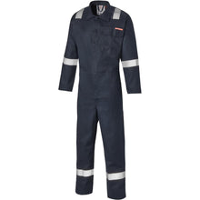  Dickies FR24/7TP Everyday Flame Retardant Taped Coverall Navy Blue Only Buy Now at Workwear Nation!