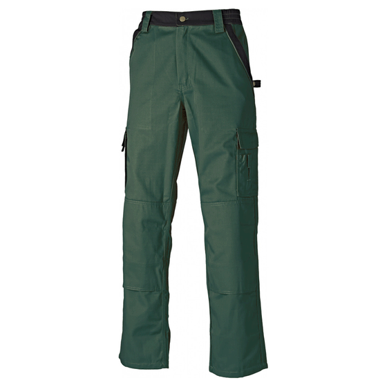 Dickies Industry 300 Two Tone Work Trousers IN30030 Green/Black Only Buy Now at Workwear Nation!