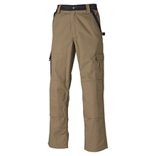  Dickies Industry 300 Two Tone Work Trousers IN30030 Khaki/Black Only Buy Now at Workwear Nation!