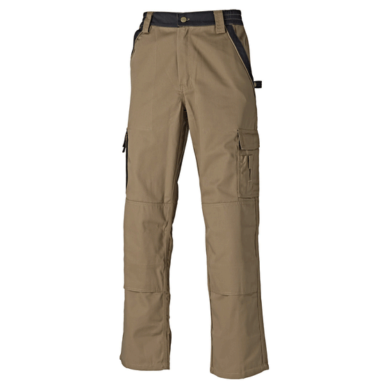 Dickies Industry 300 Two Tone Work Trousers IN30030 Khaki/Black Only Buy Now at Workwear Nation!
