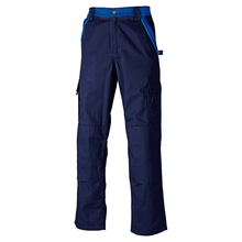  Dickies Industry 300 Two Tone Work Trousers IN30030 Navy/Royal Blue Only Buy Now at Workwear Nation!