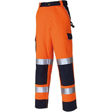  Dickies Industry Hi-Vis Trousers High Visibilty SA30035 Orange Only Buy Now at Workwear Nation!