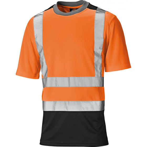 Dickies Two Tone Hi Vis Work T-Shirt SA22081 Various Colours Only Buy Now at Workwear Nation!