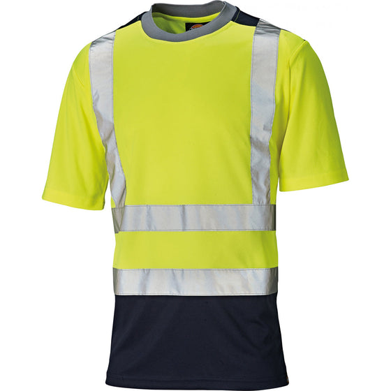 Dickies Two Tone Hi Vis Work T-Shirt SA22081 Various Colours Only Buy Now at Workwear Nation!