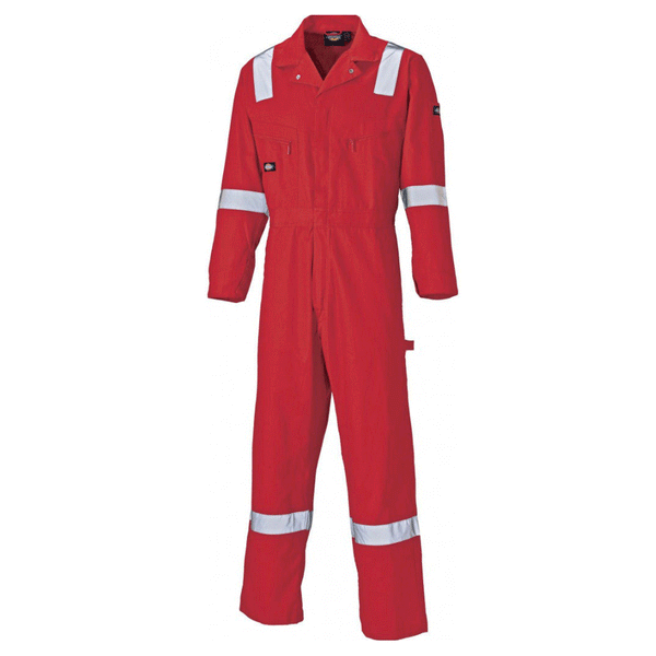 Dickies WD2279 Hi Vis Cotton Coverall Various Colours Workwear Nation Ltd