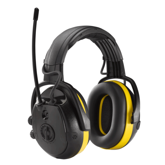 Hellberg 46002 React AM/FM Radio Headband Ear Defenders Only Buy Now at Workwear Nation!