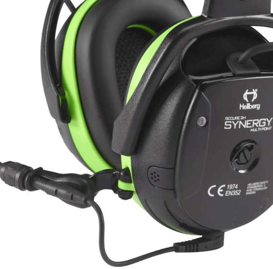 Hellberg 49012 Synergy Multi-Point Ear Defenders Only Buy Now at Workwear Nation!