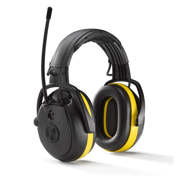 Hellberg RELAX Headband Ear Protectors with AM-FM Radio Only Buy Now at Workwear Nation!