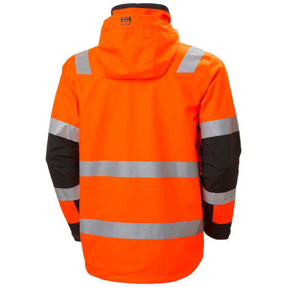Helly Hansen 71195 Alna 2.0 Hi-Vis Waterproof Shell Jacket Only Buy Now at Workwear Nation!