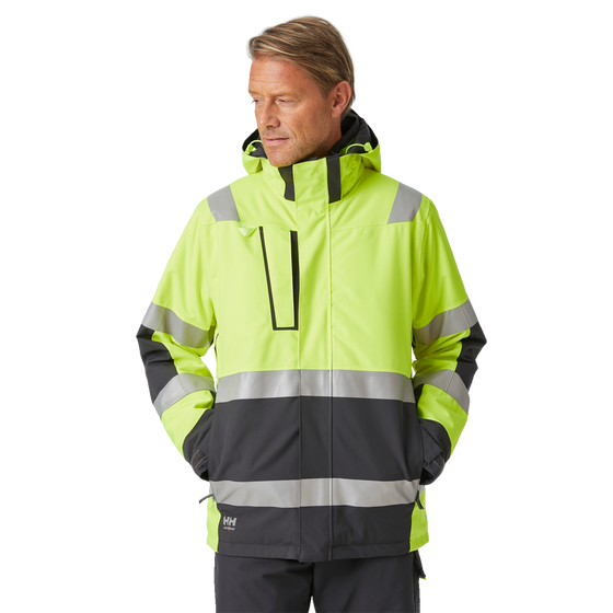 Helly Hansen 71392 Alna 2.0 Hi-Vis Winter Waterproof Winter Insulated Jacket Only Buy Now at Workwear Nation!