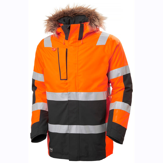 Helly Hansen 71393 Alna 2.0 Hi-Vis Winter Insulated Parka Only Buy Now at Workwear Nation!
