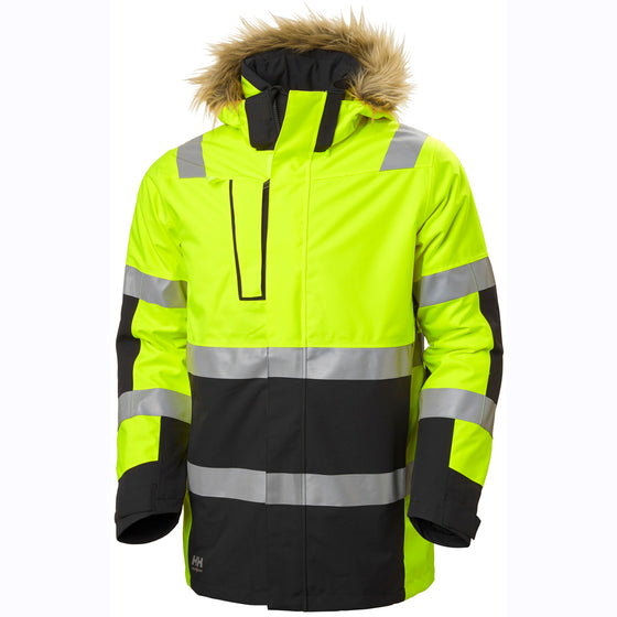Helly Hansen 71393 Alna 2.0 Hi-Vis Winter Insulated Parka Only Buy Now at Workwear Nation!