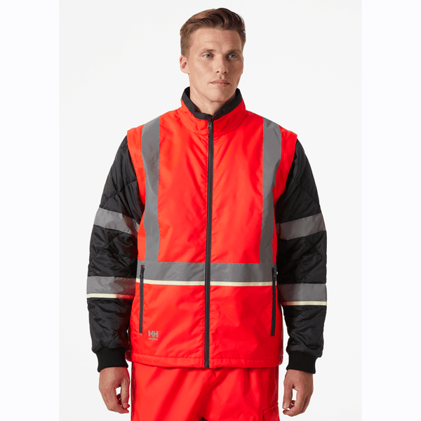 Helly Hansen 73185 UC ME Insulator Hi Vis Jacket Gilet 3 in 1 Workwear Nation Ltd