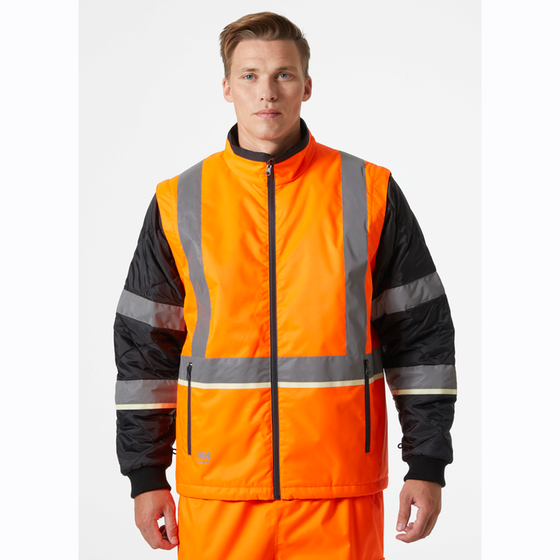Helly Hansen 73185 UC-ME Insulator Hi-Vis Jacket Gilet 3 in 1 Only Buy Now at Workwear Nation!