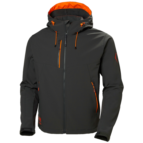 Helly Hansen 74140 Chelsea Evolution Hooded Softshell Jacket Only Buy Now at Workwear Nation!