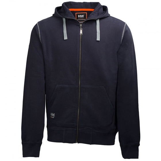 Helly Hansen 79028 Oxford Full Zip Hooded Sweatshirt Only Buy Now at Workwear Nation!