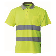  Herock Hi-Vis Reflective Polo T-Shirt Various Colours Only Buy Now at Workwear Nation!