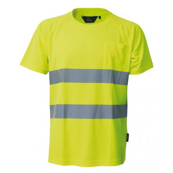 Herock Hi-Vis Short Sleeve Work T-Shirt Various Colours Only Buy Now at Workwear Nation!