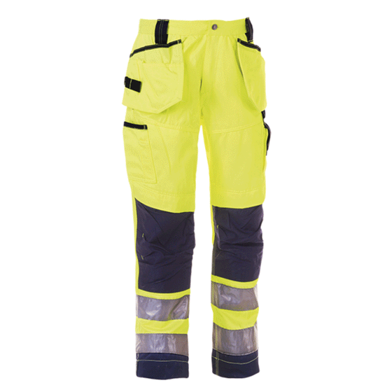 Herock Styx Hi-Vis Reflective Kneepad Work Trousers Various Colours Only Buy Now at Workwear Nation!
