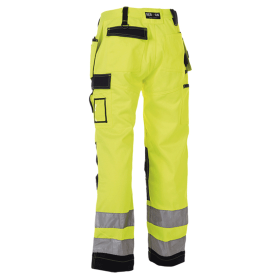 Herock Styx Hi-Vis Reflective Kneepad Work Trousers Various Colours Only Buy Now at Workwear Nation!
