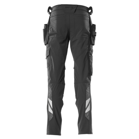 Mascot Accelerate 18031 Ultimate Stretch Kneepad Holster Trousers Only Buy Now at Workwear Nation!