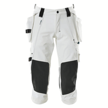  Mascot Advanced 17049 Water-Repellent Knee Pad Holster Pocket Stretch Pirate Trousers White Only Buy Now at Workwear Nation!