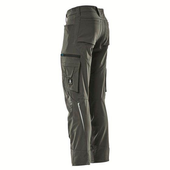 Mascot Advanced 17179 Ultimate Stretch Kneepad Work Trousers Grey Only Buy Now at Workwear Nation!