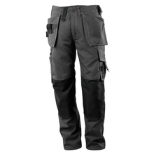  Mascot Lindos 07379 Kneepad Holster Pocket Work Trousers Grey Only Buy Now at Workwear Nation!