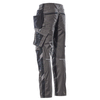 Mascot Unique 17631 Kassel Kneepad Holster Pocket Trousers Grey Only Buy Now at Workwear Nation!