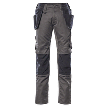  Mascot Unique 17631 Kassel Kneepad Holster Pocket Trousers Grey Only Buy Now at Workwear Nation!