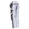 Mascot Unique 17631 Kassel Kneepad Holster Pocket Trousers White Only Buy Now at Workwear Nation!