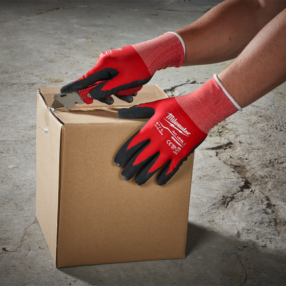 Milwaukee Cut Level 1 / A Smart Swipe Gloves Only Buy Now at Workwear Nation!