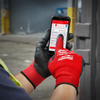 Milwaukee Cut Level 3/C Gloves Smart Phone Touch Only Buy Now at Workwear Nation!