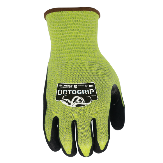 Octogrip PW275 PalmWick Breathable Palm Nitrile Cut Level E / 5 Only Buy Now at Workwear Nation!