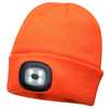 Portwest B028 wiederaufladbare Twin-LED-Beanie-Mütze, verschiedene Farben, nur jetzt bei Workwear Nation kaufen!