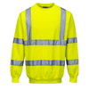 Portwest B303 Hi-Vis Work Sweatshirt Jumper Various Colours Only Buy Now at Workwear Nation!